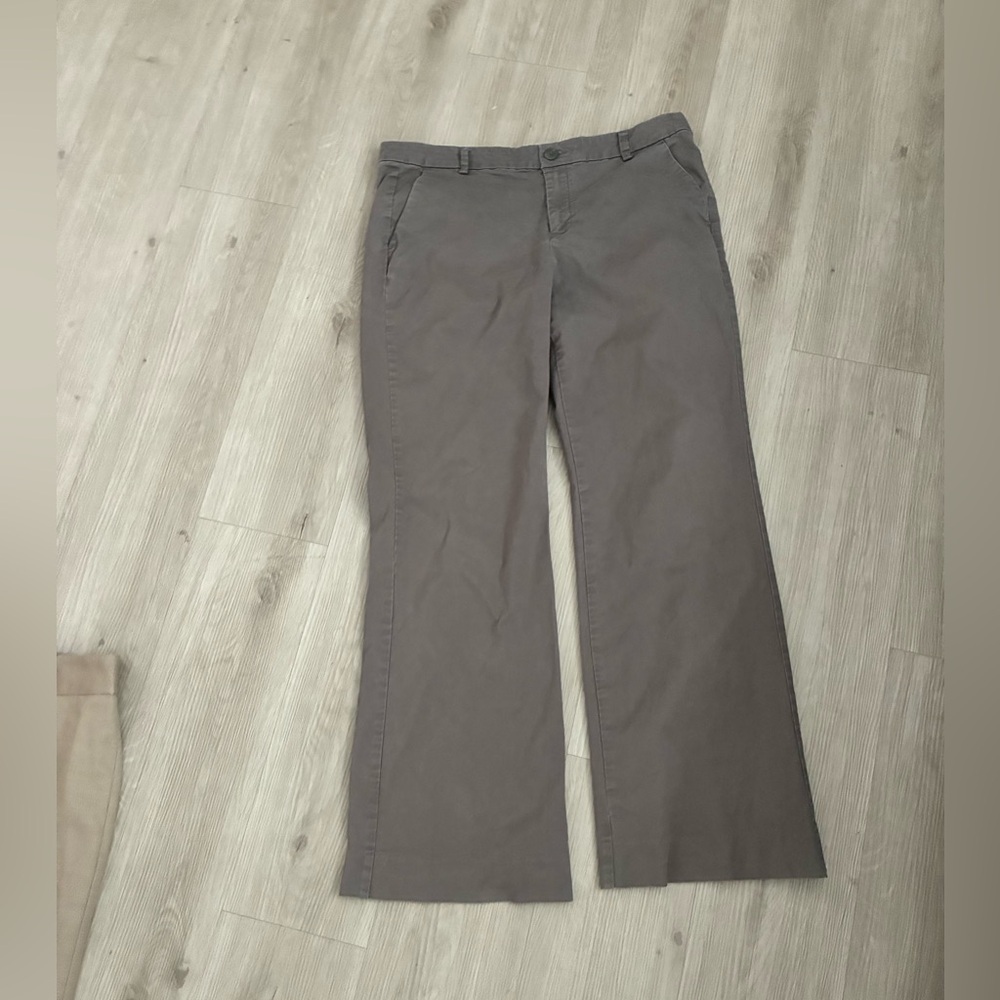 GAP Khaki Wide-Leg Pants